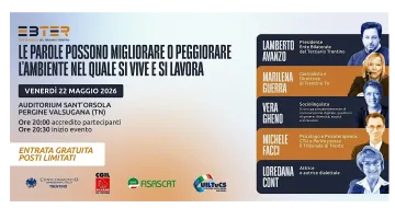 Le parole possono migliorare o peggiorare l'ambiente nel quale si vive e si lavora